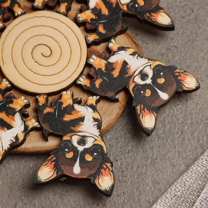 Подставка под горячее "Чихуахуа" D=12, можжевельник