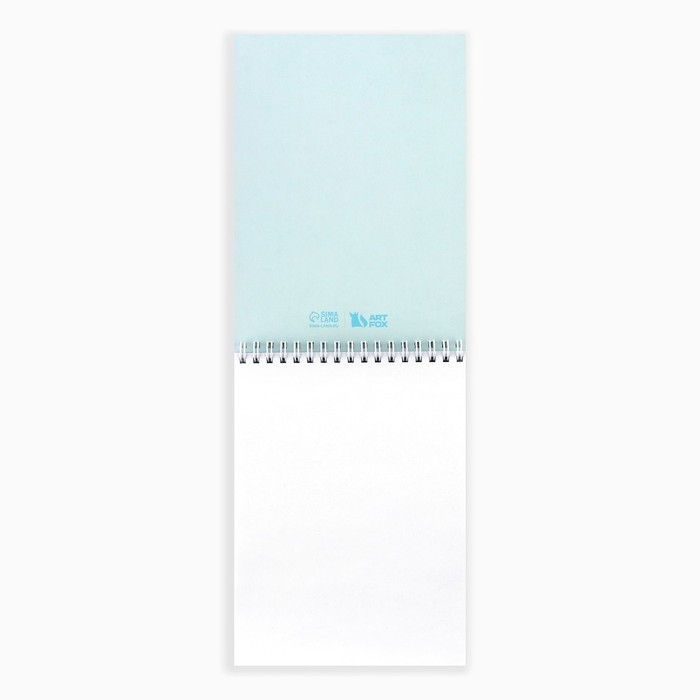 Скетчбук &laquo;Мечтай.Создавай.Действуй МЯТНЫЙ&raquo; А5, 40 л, 100 г/м