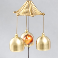 Музыка ветра металл "Дракон" 6 колокольчиков под бронзу 45 см Музыка ветра металл "Дракон" 6 колокольчиков под бронзу 45 см