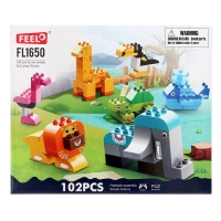 Конструктор Животные &laquo;Африка&raquo;, 102 детали