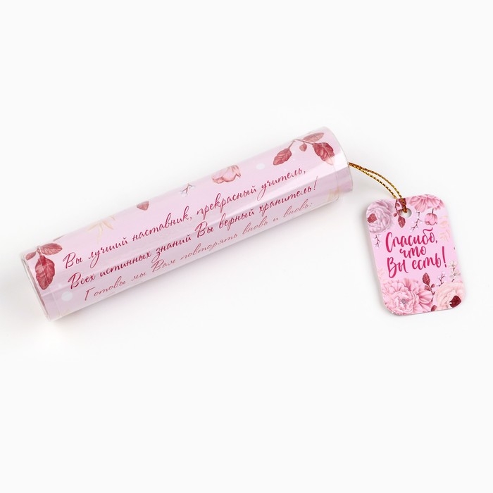 Ручка шариковаяподарочная &laquo;Учителю, который вдохновляет&raquo;, металл, синяя паста, 1.0 мм