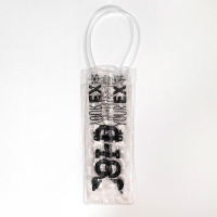 Пакет подарочный из пластика под бутылку, упаковка, &laquo;Cold heart&raquo;, 11 х 36 х 11 см