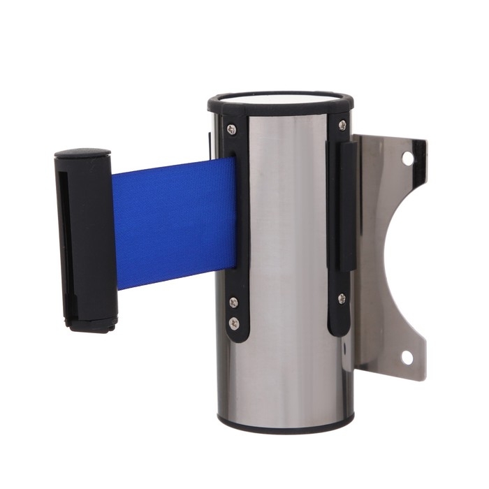 Настенный блок с вытяжной лентой-180см, синяя, высота-13,5см, ширина 11см Настенный блок с вытяжной лентой-180см, синяя, высота-13,5см, ширина 11см