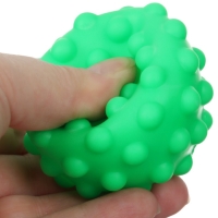 Набор для ванны &laquo;Дельфин&raquo;, мочалка с игрушкой, 2 тактильных мячика, Крошка Я