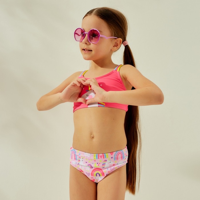 Купальный костюм детский KAFTAN Купальный костюм детский KAFTAN "Единорог" рост 110-116 (32)