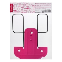 Подставка для книг металлическая GLOBUS, розовая Подставка для книг металлическая GLOBUS, розовая