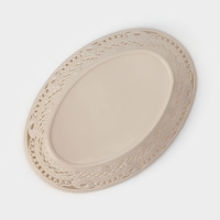 Ваза для хлеба и фруктов &laquo;Кружево&raquo;, цвет МИКС