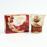 Подарочный набор новогодний &laquo;Роскошь наполнит новый год&raquo;: чай, монпансье