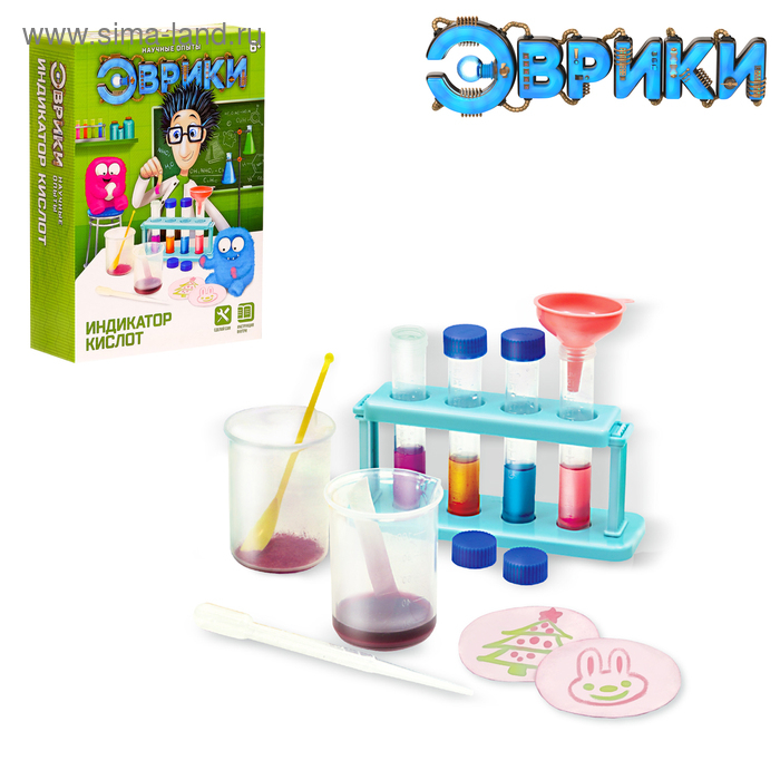 Научные опыты &laquo;Индикатор кислот&raquo;