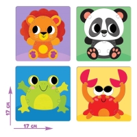 Пазл-сортер 4 в 1 «Весёлые зверята», 4 пазла Пазл-сортер 4 в 1 «Весёлые зверята», 4 пазла