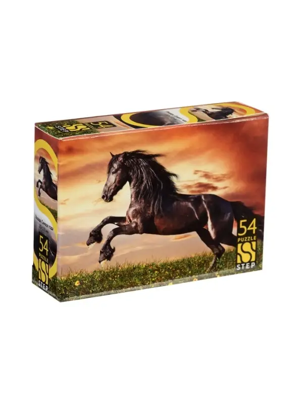 Пазл 54 эл. "Лошади. Символ года" МИКС