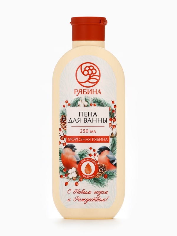 Ural Lab Рябина Пена для ванны, 250 мл, морозная рябина Ural Lab Рябина Пена для ванны, 250 мл, морозная рябина
