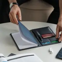 Еженедельник-портфолио Remini, недатированный, черный