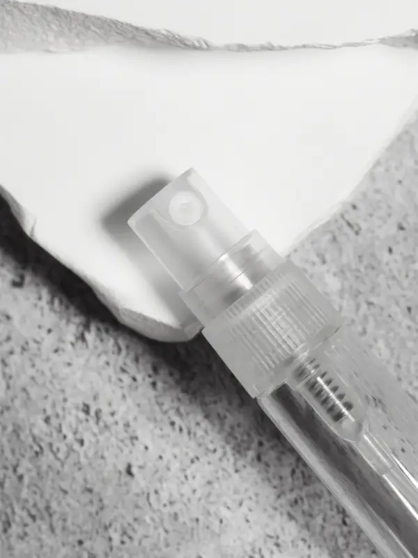 Флакон стеклянный для парфюма, с распылителем, 3 мл, прозрачный