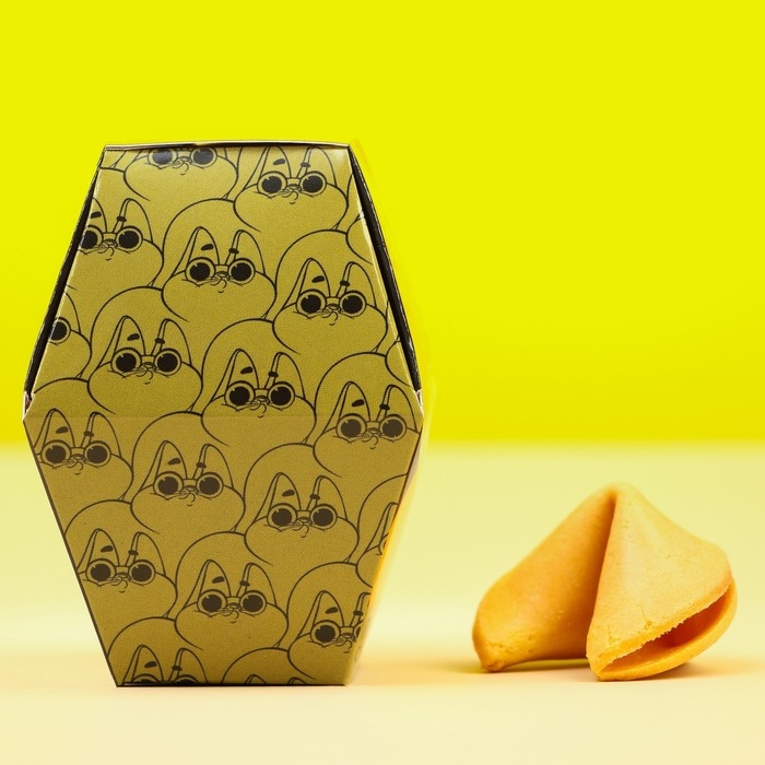 Печенье с предсказанием &laquo;Самому храброму&raquo;, в коробке, 1 шт