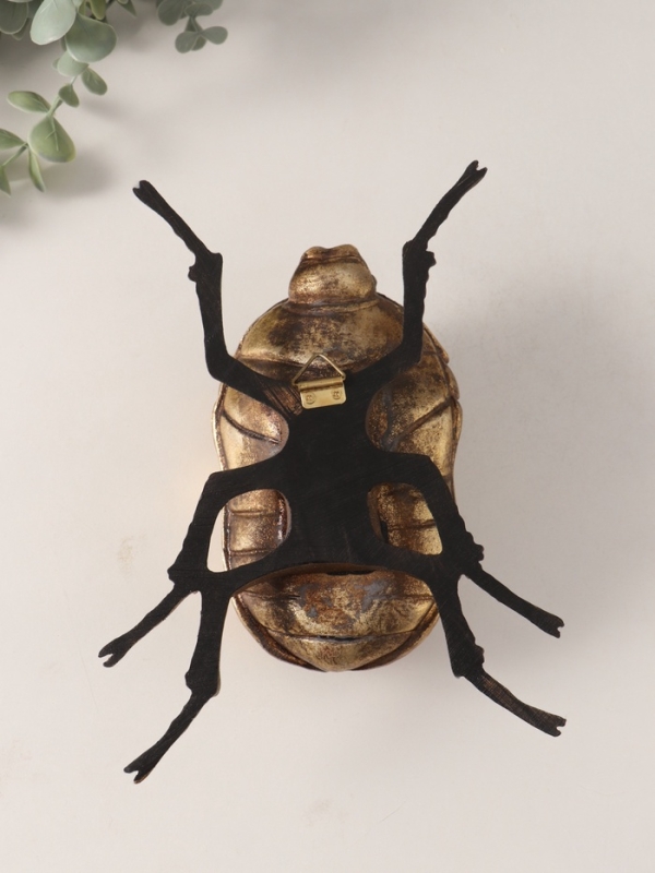 Сувенир полистоун "Жук Золотистая бронзовка" 22,5х17х7,5 см