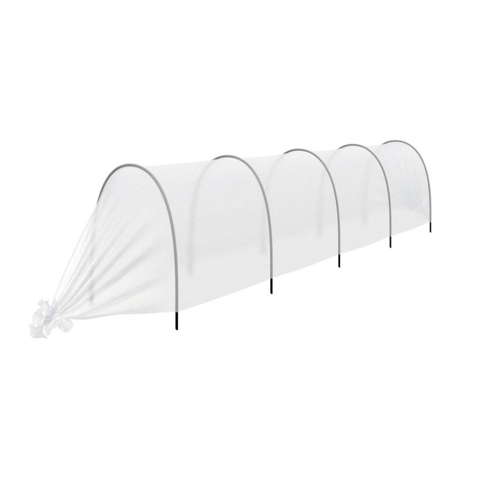 Парник прошитый, длина 4 м, 5 дуг из пластика, дуга L = 2.4 м, d = 16 мм, спанбонд 35 г/м², «уДачный» Парник прошитый, длина 4 м, 5 дуг из пластика, дуга L = 2.4 м, d = 16 мм, спанбонд 35 г/м², «уДачный»