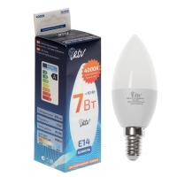Светодиодная лампа RSV-C37-7W-4000K-E14