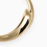 Браслет манжета &laquo;Капля&raquo;, цвет золото