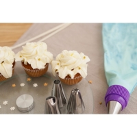 Набор кондитерский, 8 предметов: мешок, адаптер, 6 насадок d=3 см