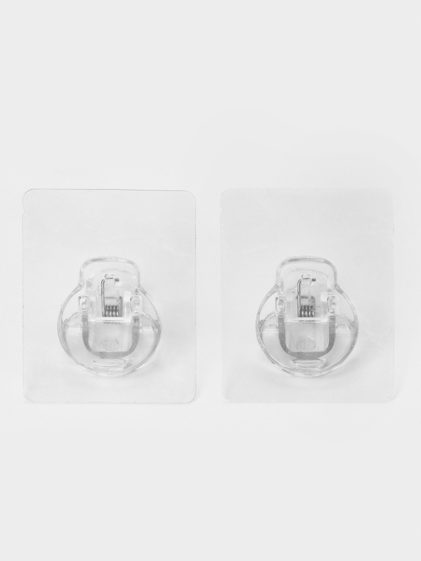 Набор самоклеящихся крючков "simple look", 2 шт 8х4х6 см