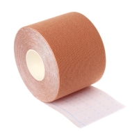 Кинезио - тейп, 5 см × 5 м, цвет бежевый Кинезио - тейп, 5 см × 5 м, цвет бежевый