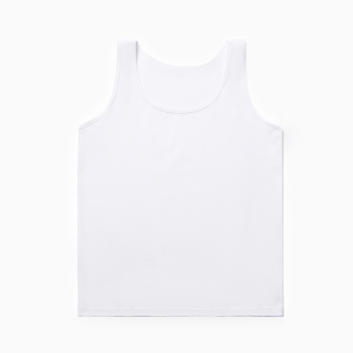 Майка женская, цвет белый, р-р 50