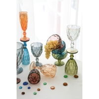 Стакан стеклянный Magistro &laquo;Круиз&raquo;, 240 мл, цвет зелёный