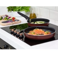 Набор посуды Ingenio Black 5, 3 предмета, красный