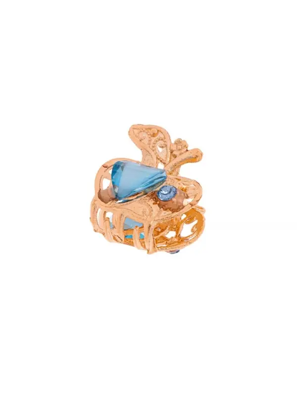 Крабик для волос &laquo;Арфея&raquo;, яблочко, 2.3 см, золото МИКС