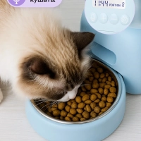 Умная кормушка-фонтанчик для животных КТ-6563