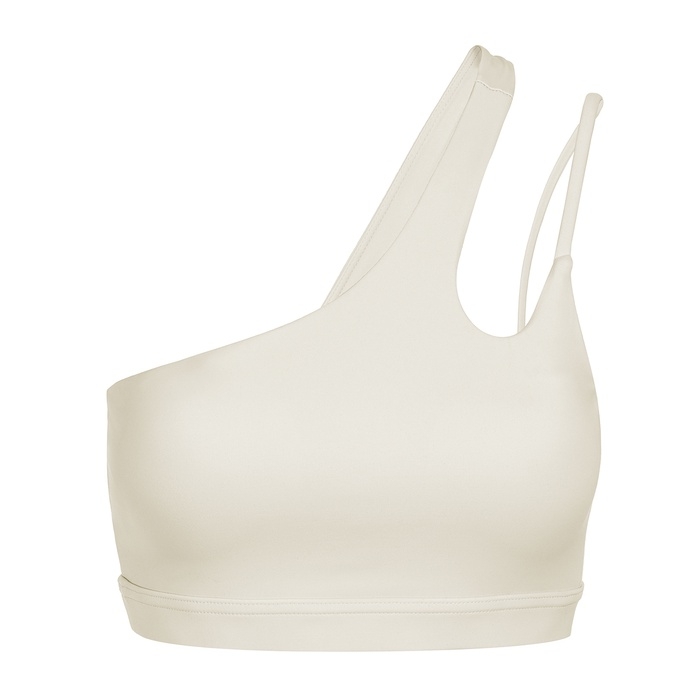 Топ спортивный Asymmetry, р-р M, цвет бежевый Топ спортивный Asymmetry, р-р M, цвет бежевый