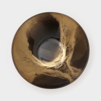 Салатник "Brown Marble" 17 см, цвет коричневый