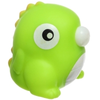 Резиновая игрушка для ванны &laquo;Дракончик с пузырем&raquo;, 5x5 см, цвет МИКС, Крошка Я