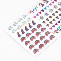 Набор детской косметики в чемодане &laquo;Сказка&raquo;, тени, блески для губ, глиттер, лаки для ногтей, наклейки, пилочка, кисти, косметичка, корона