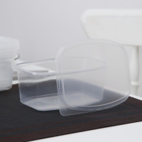 Набор контейнеров, 500 мл, 13,8&times;10,2 см, 5 шт, с крышкой, цвет прозрачный