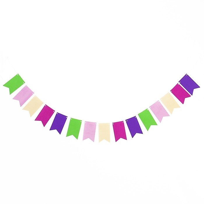 Гирлянда &laquo;Флажки&raquo; длина &mdash; 2,5 м