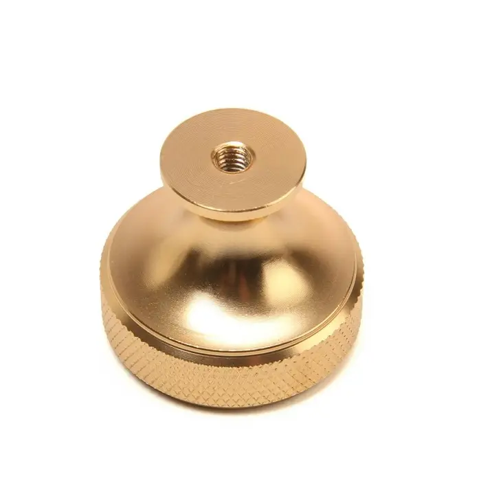 Ручка-кнопка CAPPIO PK323, d=30 мм, цвет золото