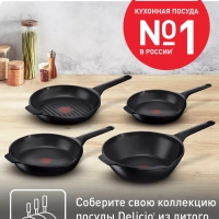 Сковорода Delicio 24 см с антипригарным покрытием