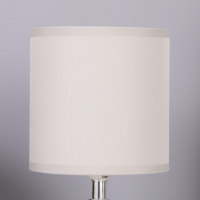 Лампа настольная "Рэндзи" 1х40Вт Е14 синий/белый 13х13х25см