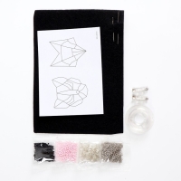 Вышивка бисером. Брошь &laquo;Пантера и лиса&raquo;, набор для творчестваа