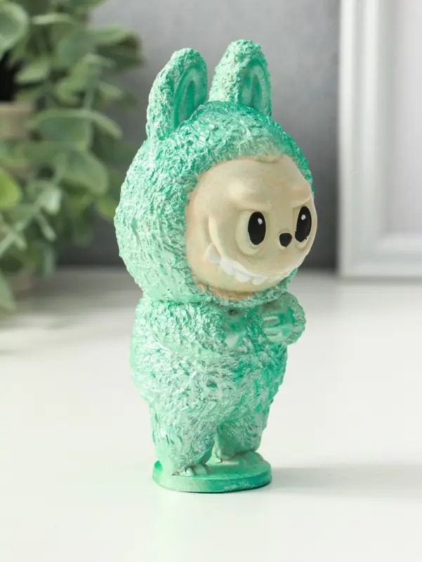 Фигурка "Чудик" 13х6,5х5,5 см, мята