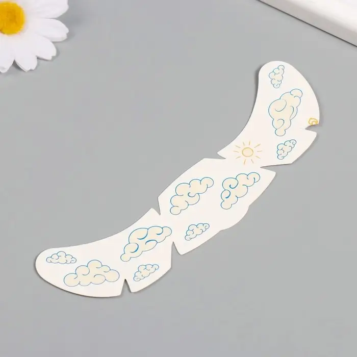 Переводная тату на тело цветная &laquo;Веснушки. Облака&raquo;, 16&times;5 см