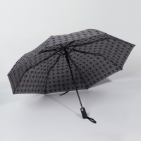 Зонт полуавтоматический «Узоры», эпонж, 3 сложения, 8 спиц, R = 49/55 см, D = 110 см, цвет МИКС Зонт полуавтоматический «Узоры», эпонж, 3 сложения, 8 спиц, R = 49/55 см, D = 110 см, цвет МИКС