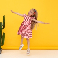 Платье детское KAFTAN «Полоска» р. 98-104 Платье детское KAFTAN «Полоска» р. 98-104