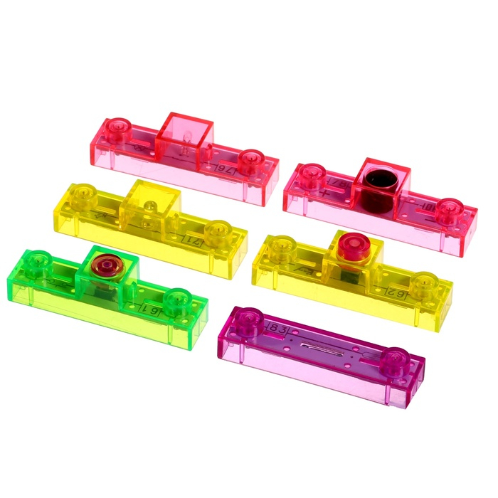 Конструктор блочный-электронный &laquo;Электронный лабиринт&raquo;, 72 схемы, 34 детали