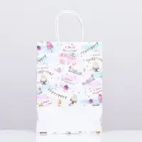 Пакет крафт &laquo;С Днём Рождения&raquo;, 18&times;8&times;25 см