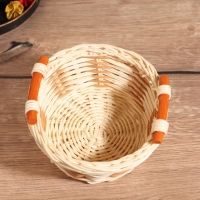 Корзина плетеная 16x15x8 см, ротанг