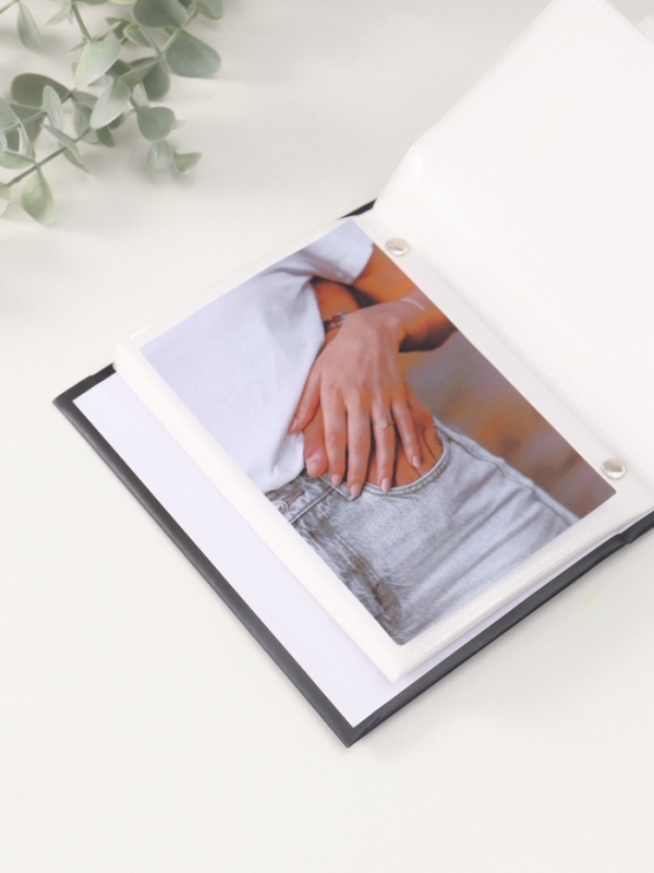 Фотоальбом на 96 фото 10х15 см "Лев и пламя" матовый с ламинацией 16,5х12х5,5 см