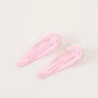 Заколка для волос &laquo;Лапки&raquo; розовые 2 шт, Коты аристократы